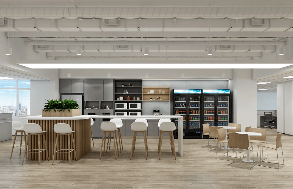 上海办公室装修：茶水间的装饰必要性及设计建议
