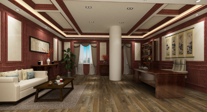 上海办公室装修中暗门的设计巧思