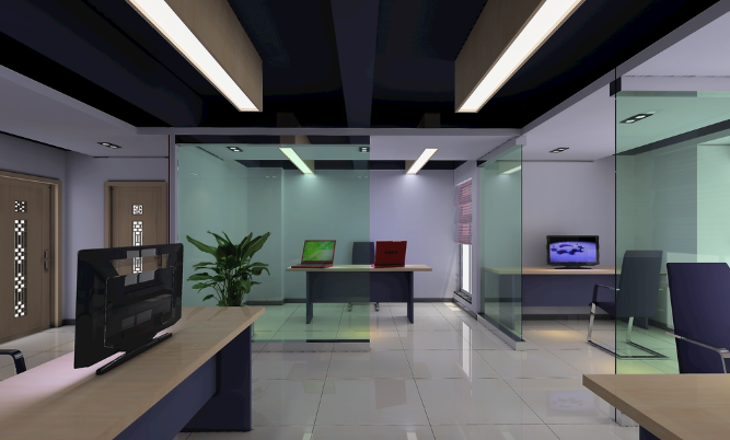 蓝色是否是上海办公室装修的理想主题色