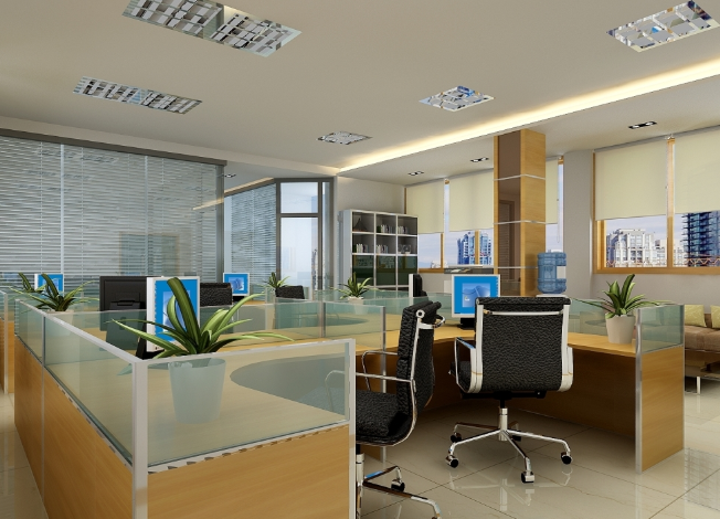 办公室装修吊顶颜色选择白色好看吗