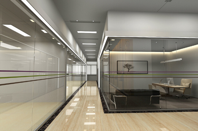 办公室设计装修层板选白色好吗