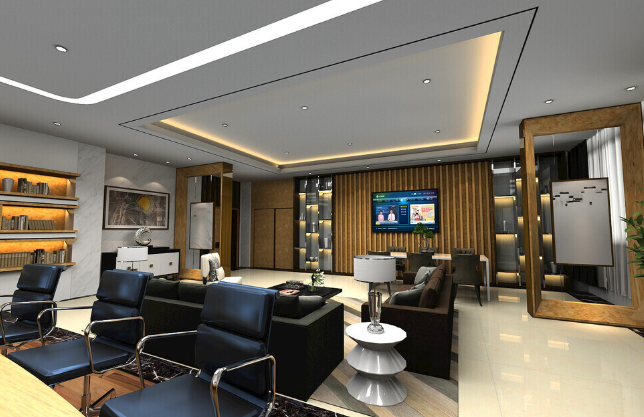 办公室装修隔断柜木柜怎么设计好看