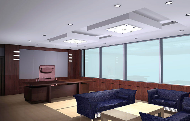 办公室装修中的隔断矮柜设计