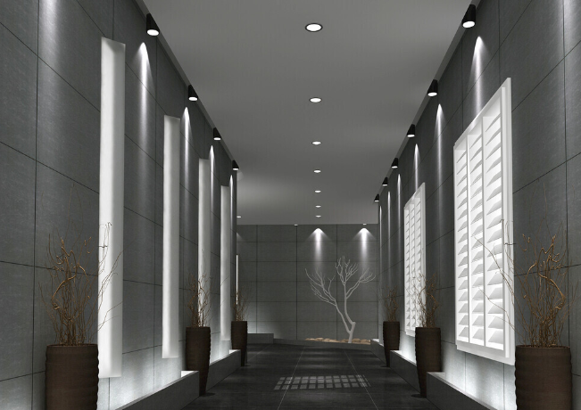 办公室设计装修通道用红色好看吗