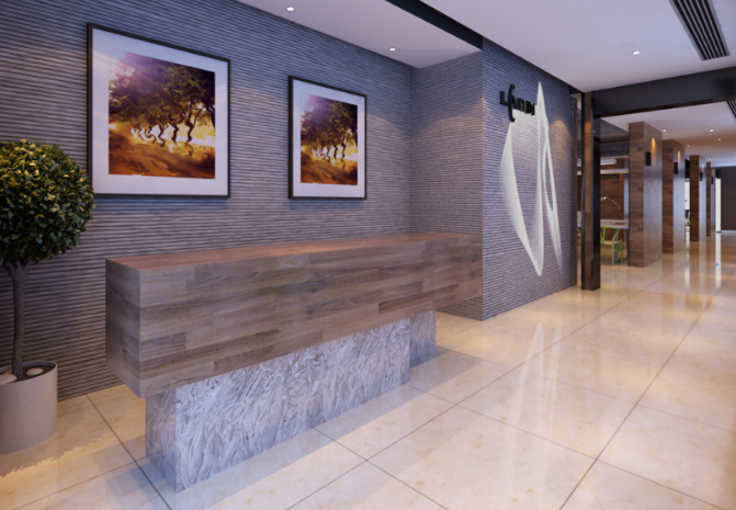 上海办公室装修前台用什么地板好