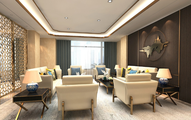 上海办公室装修洽谈区沙发要怎么选择