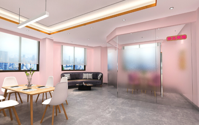 上海办公室装修洽谈区家具选择的艺术与策略