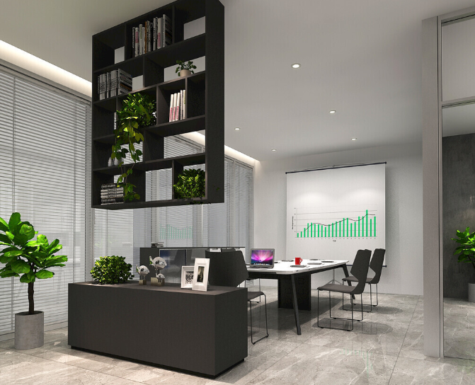上海办公室装修如何设计摆放柜的