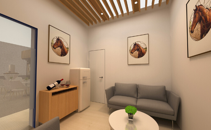 上海办公室装修休息区怎么选择装饰画