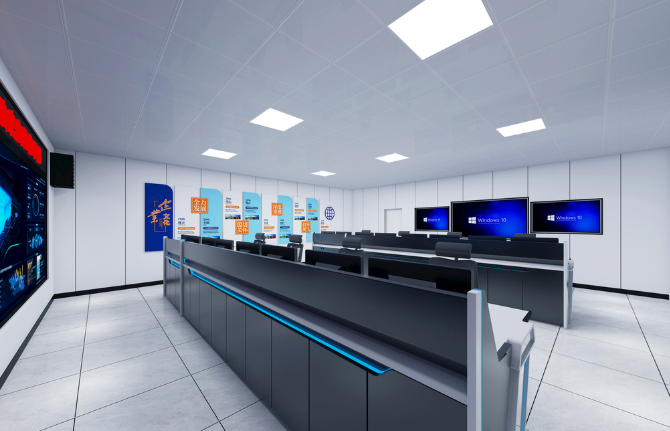 上海办公室装修中黑色工位的使用合适吗