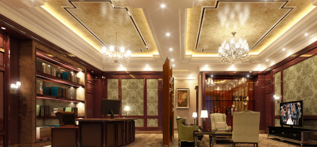 总经理办公室装修如何设计灯光