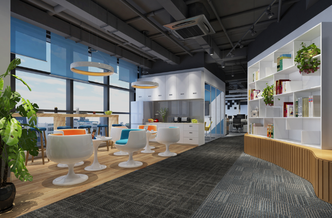 办公室设计装修白色柜子的优与劣