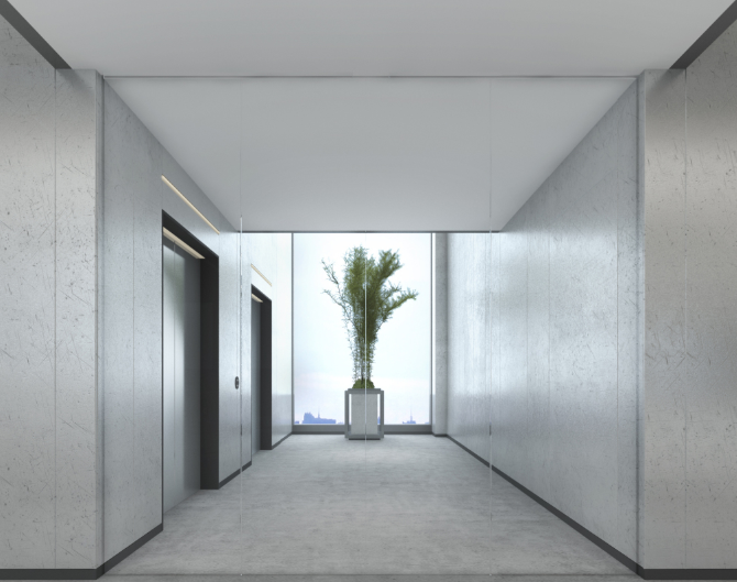 办公室装修设计电梯厅颜色的选择与影响 办公室装修设计电梯厅颜色的选择与影响