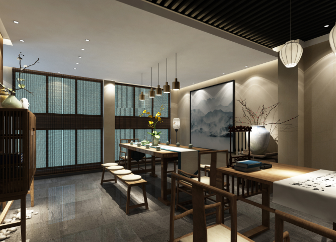 办公室装修如何设计茶室