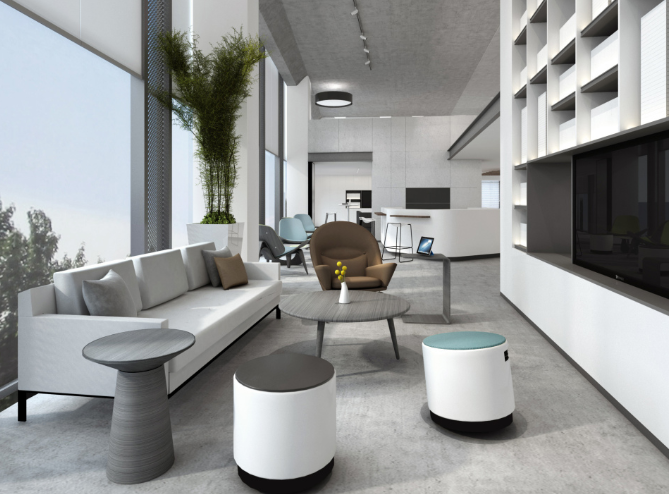 上海办公室设计如何合理搭配办公家具