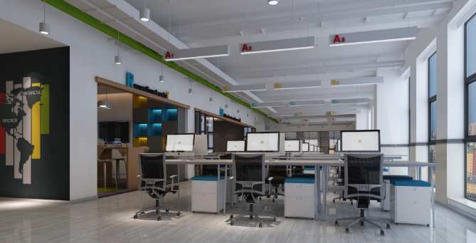 共享办公区的独特设计：创新与协作的完美融合