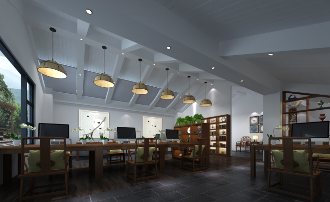 上海办公室装修用落地窗效果如何