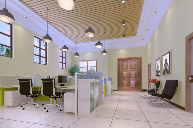 办公室装修设计包圆柱需要自然留缝吗？