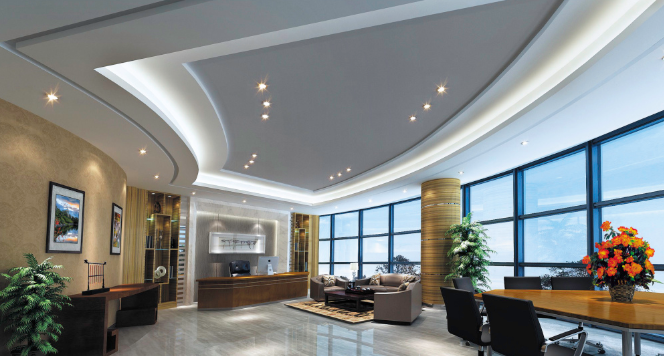 上海办公室装修如何设计石膏板隔墙