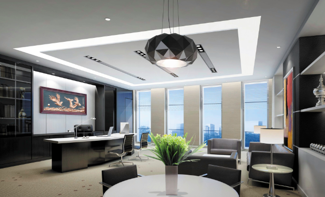 红木家具在经理办公室装修中的运用与影响