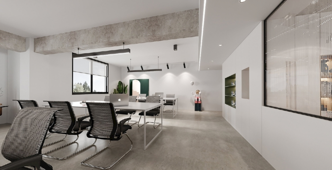 教育行业办公室装修:工业风格的应用与影响 教育行业办公室装修:工业风格的应用与影响