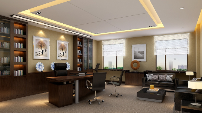 办公室装修设计如何选择老板椅