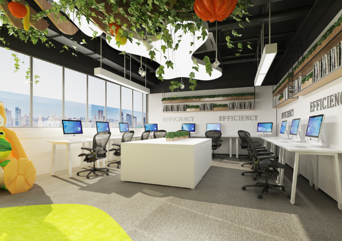 办公室装修设计如何选购适合电脑桌