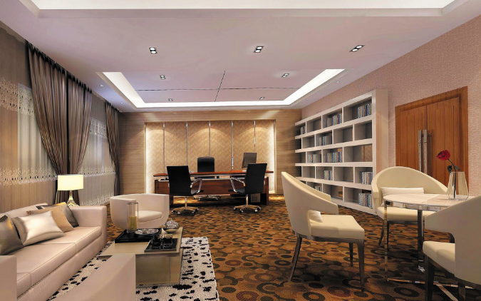 老板办公室装修选择羊毛地毯有什么好处