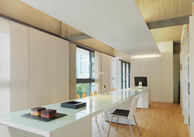 上海办公室装修如何设计地柜