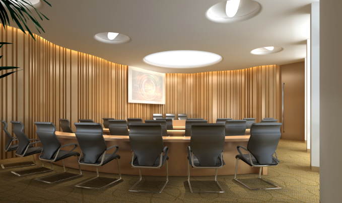 环形会议桌：办公室装修设计中的新宠