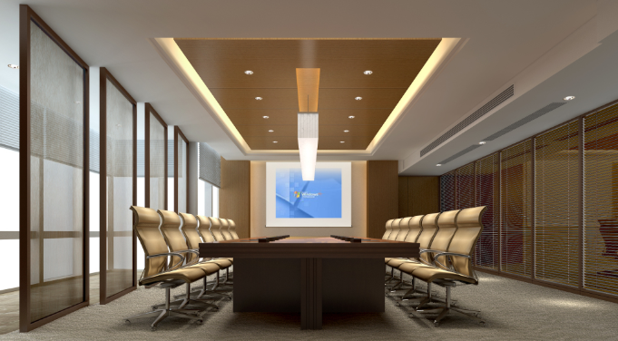 办公室装修会议室是否需要设计电视的位置
