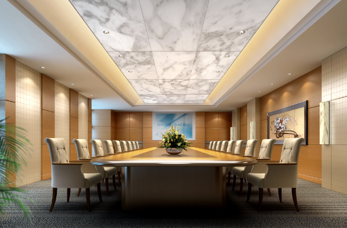 企业办公室装修如何设计会议室灯光