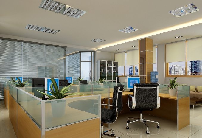 上海办公室装修设计中的办公桌选择