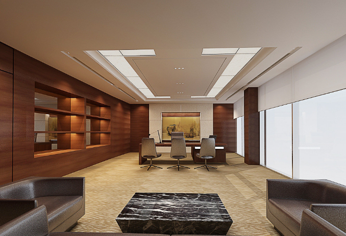 老板办公室装修如何设计颜色搭配