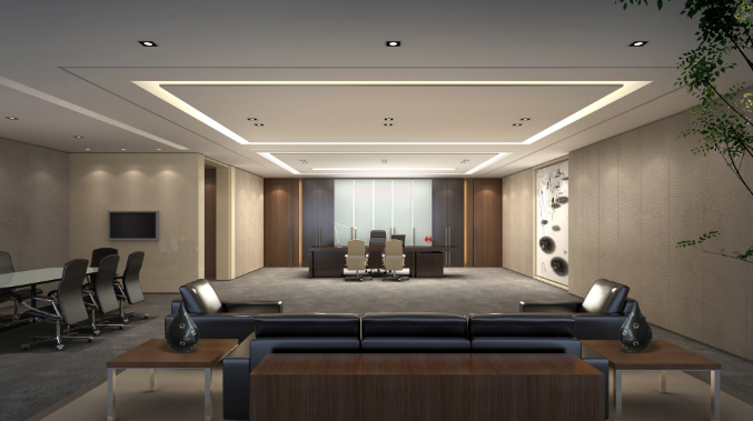 董事长办公室装修设计中踢脚线的选择