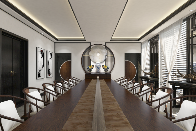 CEO办公室装修设计之桌子选择的艺术 CEO办公室装修设计之桌子选择的艺术