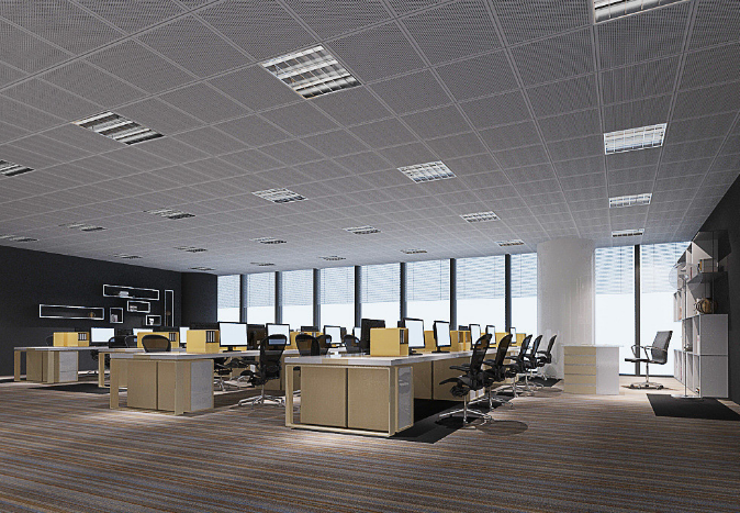 上海办公室装修设计中橙色搭配什么颜色好看