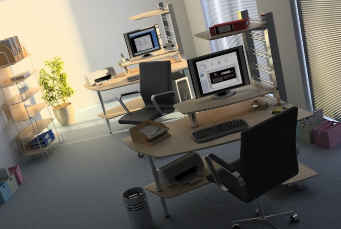 上海办公室装修如何设计窗帘颜色