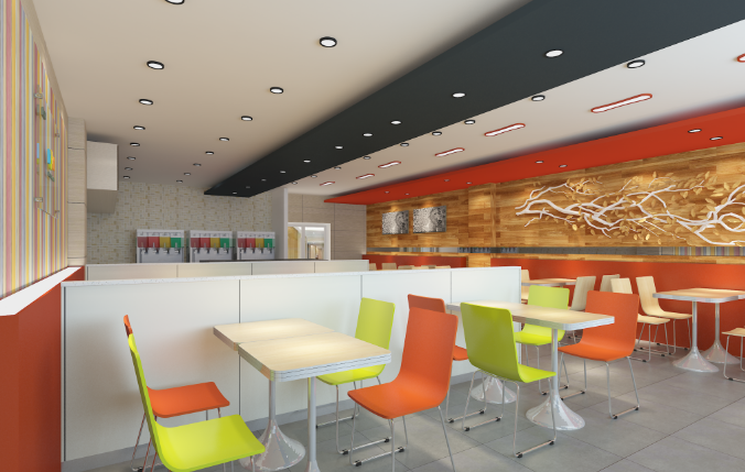 上海办公室装修餐厅：餐桌设计的艺术与技巧