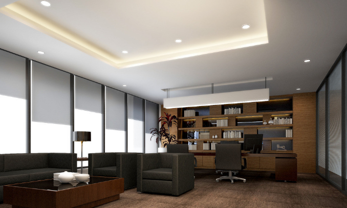 老板办公室装修如何设计装饰品的摆放