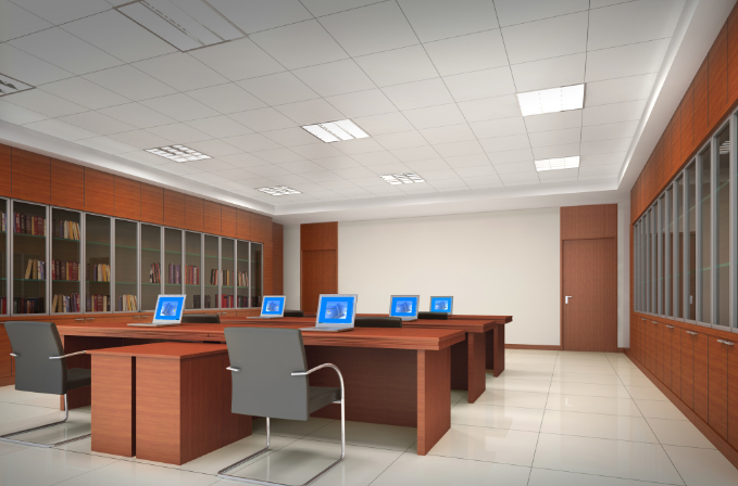 中式办公室装修设计选择什么颜色好