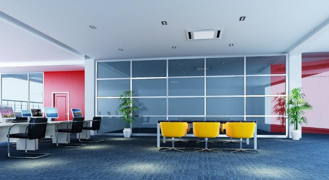 西式办公室装修设计色彩选择指南