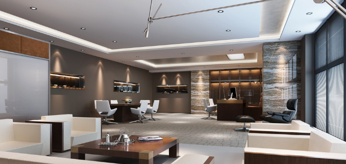 简约办公室装修设计色彩指南