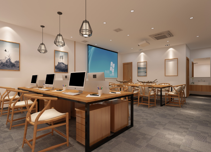 办公室装修改造之壁纸选择