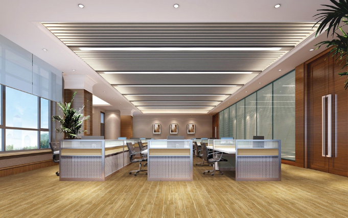 上海办公室装修设计中零甲醛家具的选择与运用