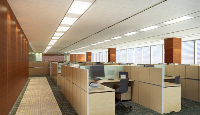 上海办公室装修设计中无甲醛壁纸的挑选