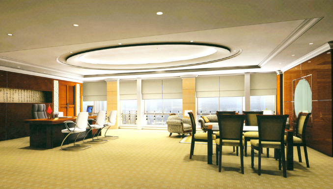 上海办公室装修设计艺术吊灯的必要性探讨