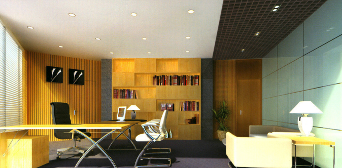 上海办公室装修设计：明装筒灯的必要性探讨