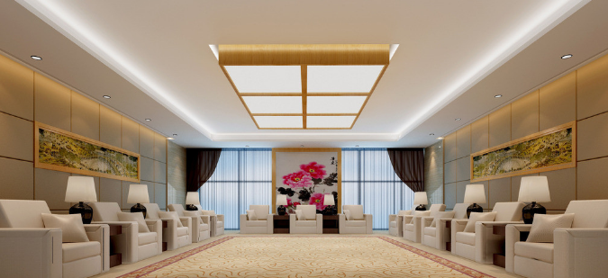 上海办公室装修设计：白色轻质墙的视觉魅力