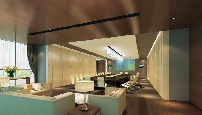 天然石材在上海办公室装修设计中的效果与选择